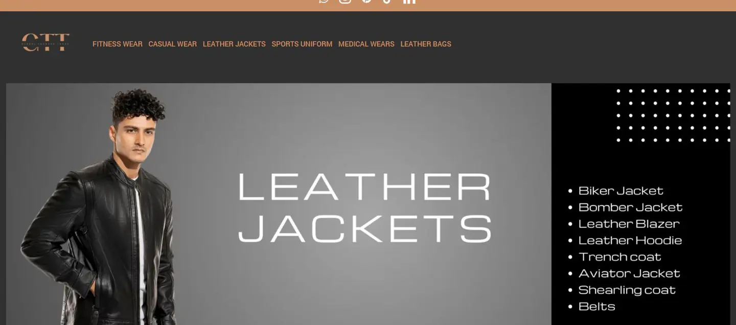 Global Thunder Trade website homepage designed by MarkLogix, showing a clear product-line layout